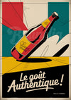 Affiche Rétro boisson gazeuse Brunelia Publicitaire