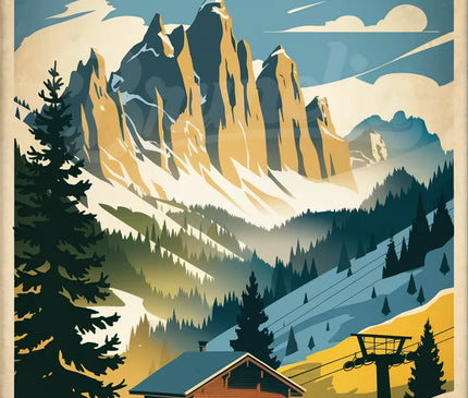 Pack Suisse — 4 affiches A4 · Sélection 2