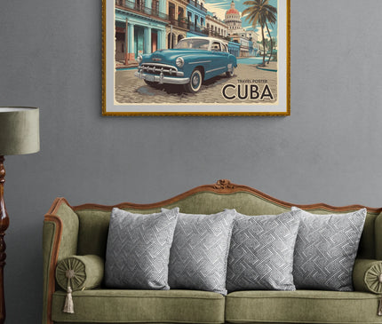 affiche vintage cuba