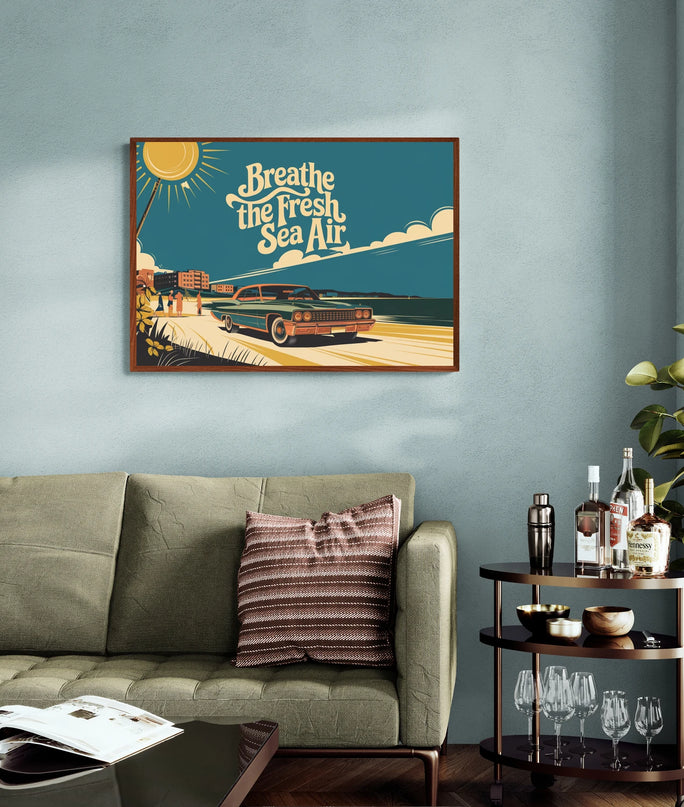 affiche graphique vintage