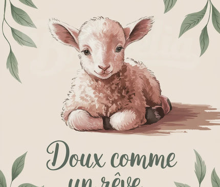affiche bebe vintage