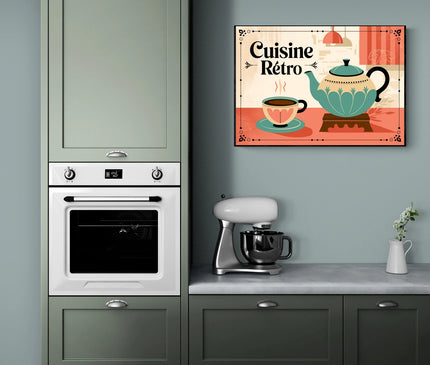 affiche de cuisine vintage