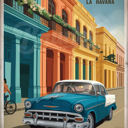 affiche cuba vintage