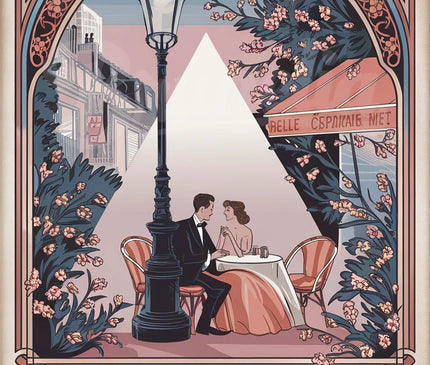 affiche décorative vintage