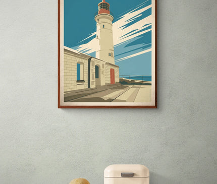 Affiche vintage Dunkerque