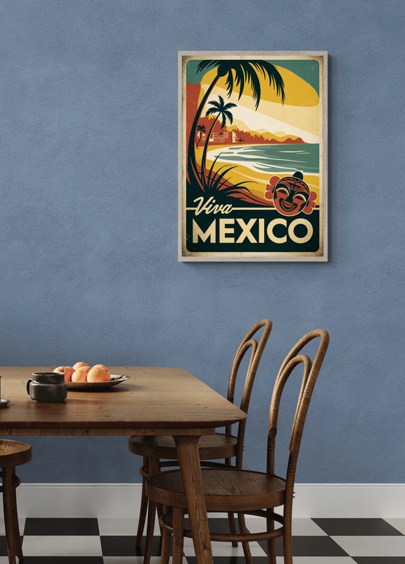 affiche vintage mexique