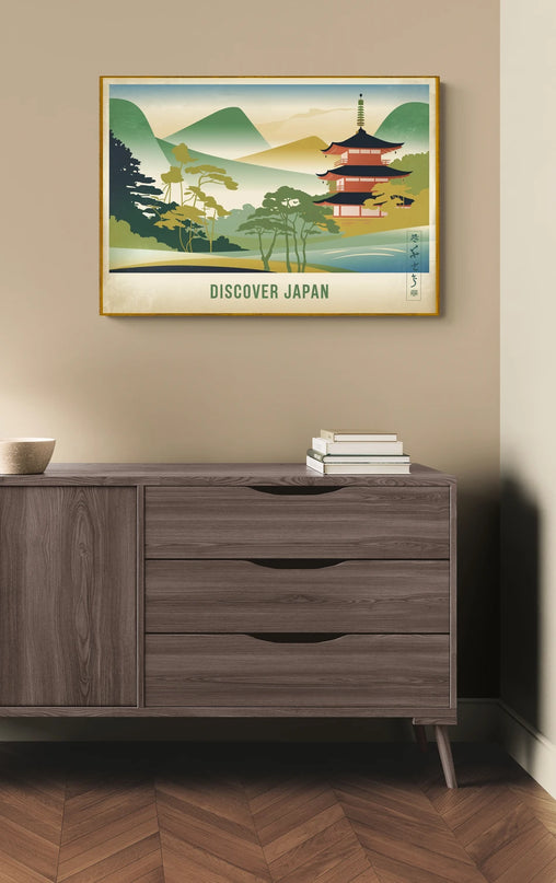 affiches japonaises vintage