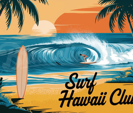 surf affiche