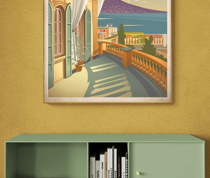 Affiche vintage Naples