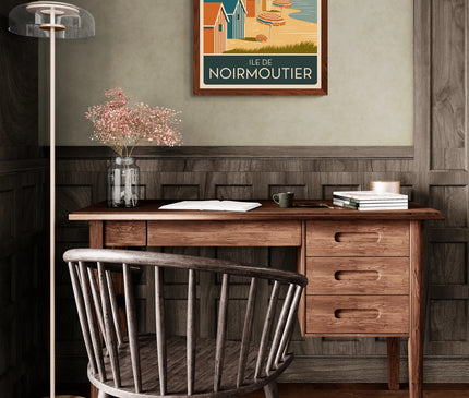 affiche noirmoutier vintage