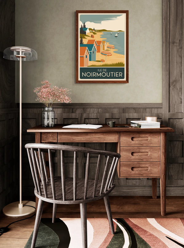 affiche noirmoutier vintage