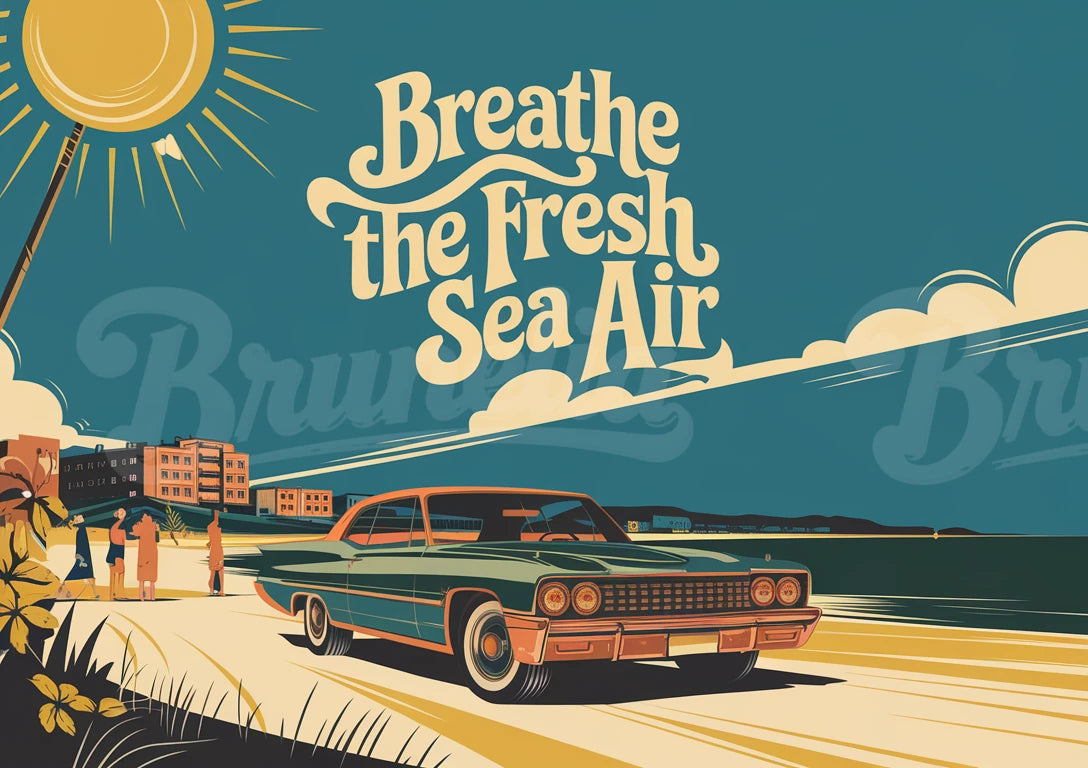 affiche graphique vintage