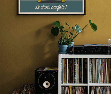 vieille affiche publicitaire