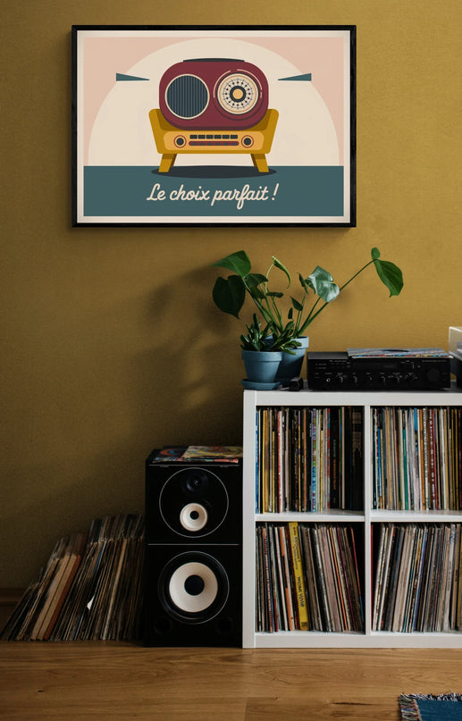vieille affiche publicitaire