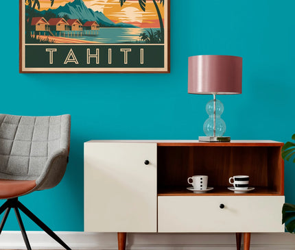 Affiche vintage Tahiti
