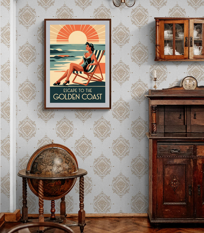 affiche style vintage