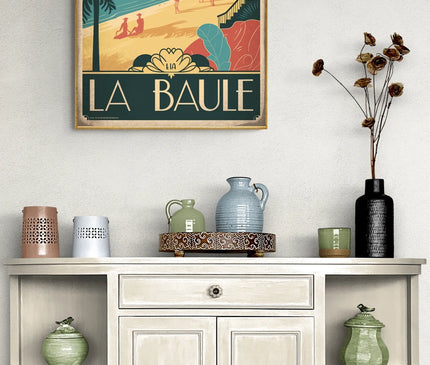 affiche vintage la baule