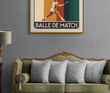 affiche vintage sport