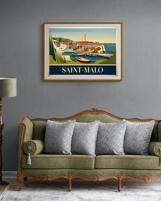 affiche murale vintage copie