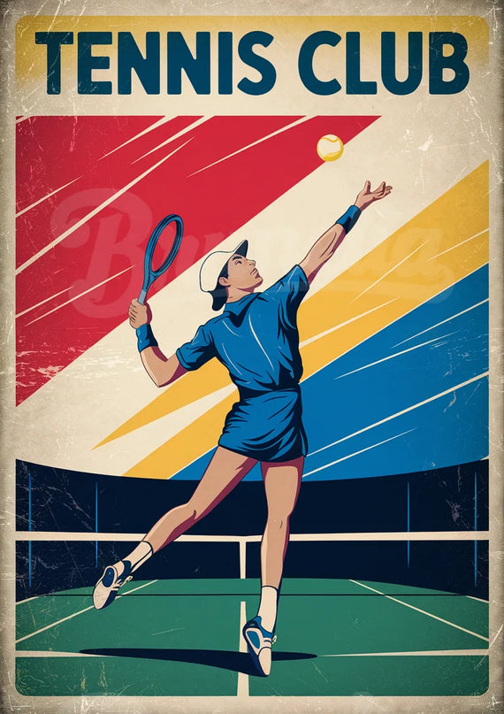 affiche sport vintage 1