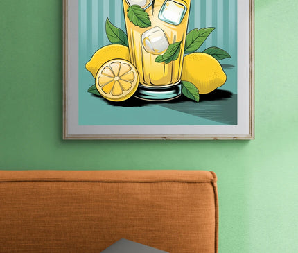 Affiche publicité limonade vintage 1