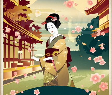 Affiche vintage Osaka