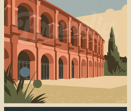Affiche vintage Béziers