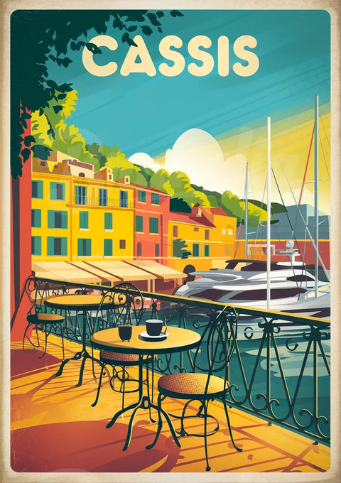 Affiches Cassis vintage