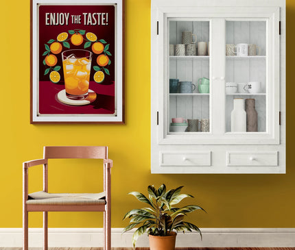 affiche pub rétro