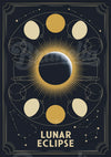 Affiche Éclipse Lunaire style Art Déco