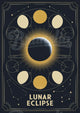 Affiche Éclipse Lunaire style Art Déco