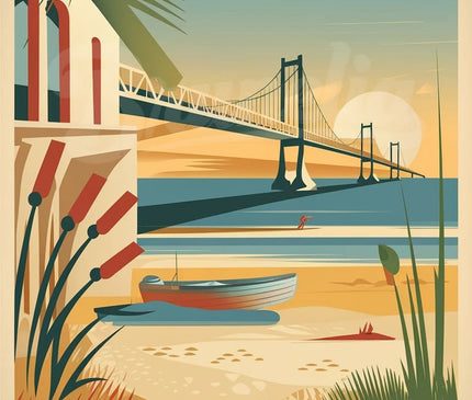 Pack Bretagne - 4 affiches A4 · Sélection 4 - format A4