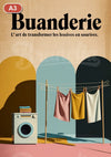 Pack Buanderie - 3 affiches A3
