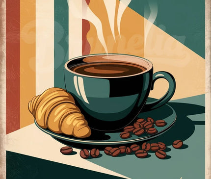 Pack Café - 4 affiches A4 · Sélection 4 - format A4