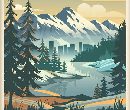 Pack Canada - 4 affiches A4 - format A4