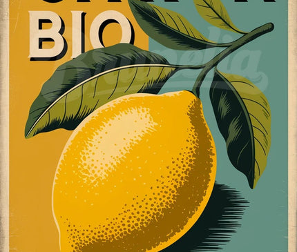 Pack Citron - 4 affiches A4 · Sélection 3 - format A4