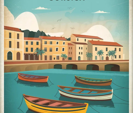 Pack Corse - 4 affiches A4 - format A4