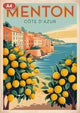 Pack Cote D'Azur - 4 affiches A4 · Sélection 2