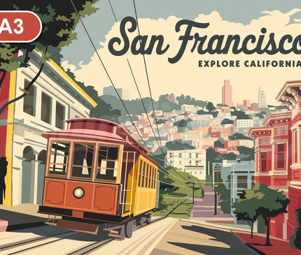 Pack Etats-Unis - 3 affiches A3 - format A3