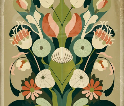 Pack Fleurs - 4 affiches A4 · Sélection 3 - format A4