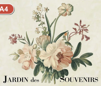 Pack Fleurs - 4 affiches A4 · Sélection 4 - format A4