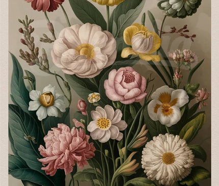 Pack Fleurs - 4 affiches A4 · Sélection 4 - format A4