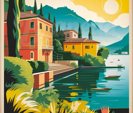 Pack Italie - 4 affiches A4 - format A4