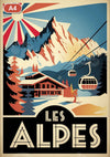 Pack Montagne - 4 affiches A4 · Sélection 2