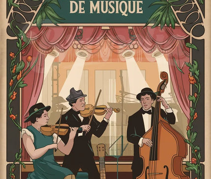 Pack Musique - 4 affiches A4 - format A4