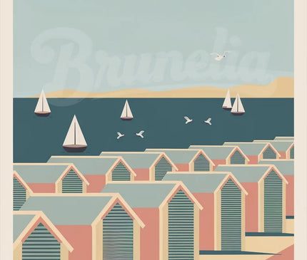 Pack Normandie - 4 affiches A4 - format A4
