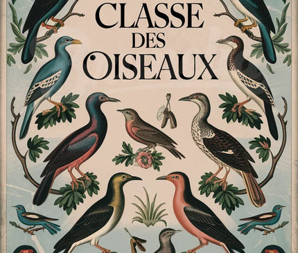 Pack Oiseaux - 3 affiches A2 - format A2