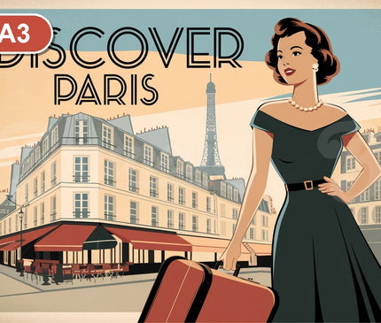 Pack Paris - 3 affiches A3 - format A3
