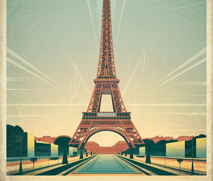 Pack Paris - 4 affiches A4 - format A4