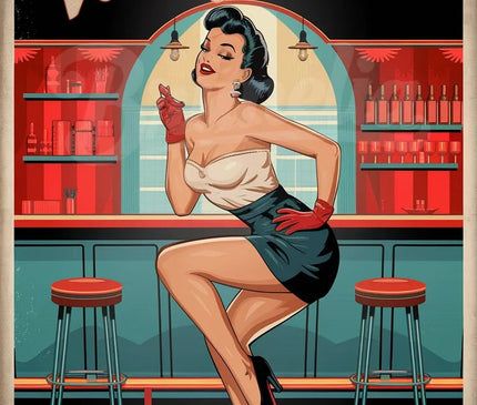 Pack Pin Up - 3 affiches A3 · Sélection 2 - format A3